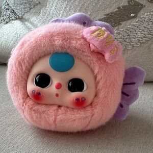 Baby Three Zodiac Plush Pendant, Pisces